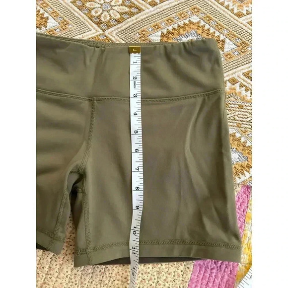 Army Green IAB MFG Workout Shorts Crossfit Bootcamp Running No-Ride Size Small - Picture 6 of 6
